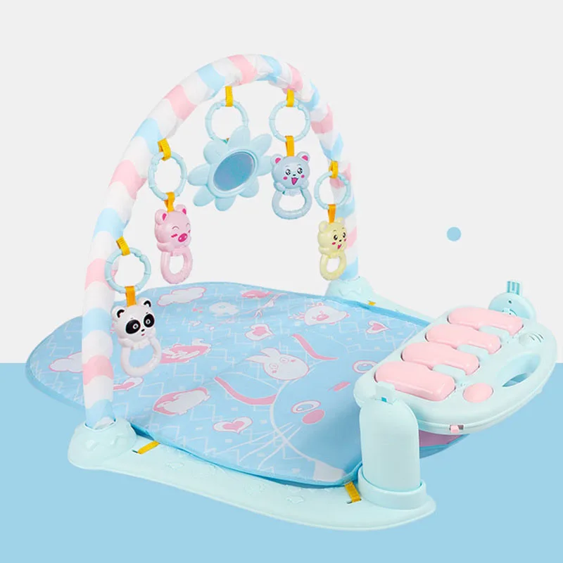 

3 in 1 Baby Play Mat Baby Gym Toys Soft Lighting Rattles Musical Toys For Babies Educational Toys Play Piano Gym Baby Gifts
