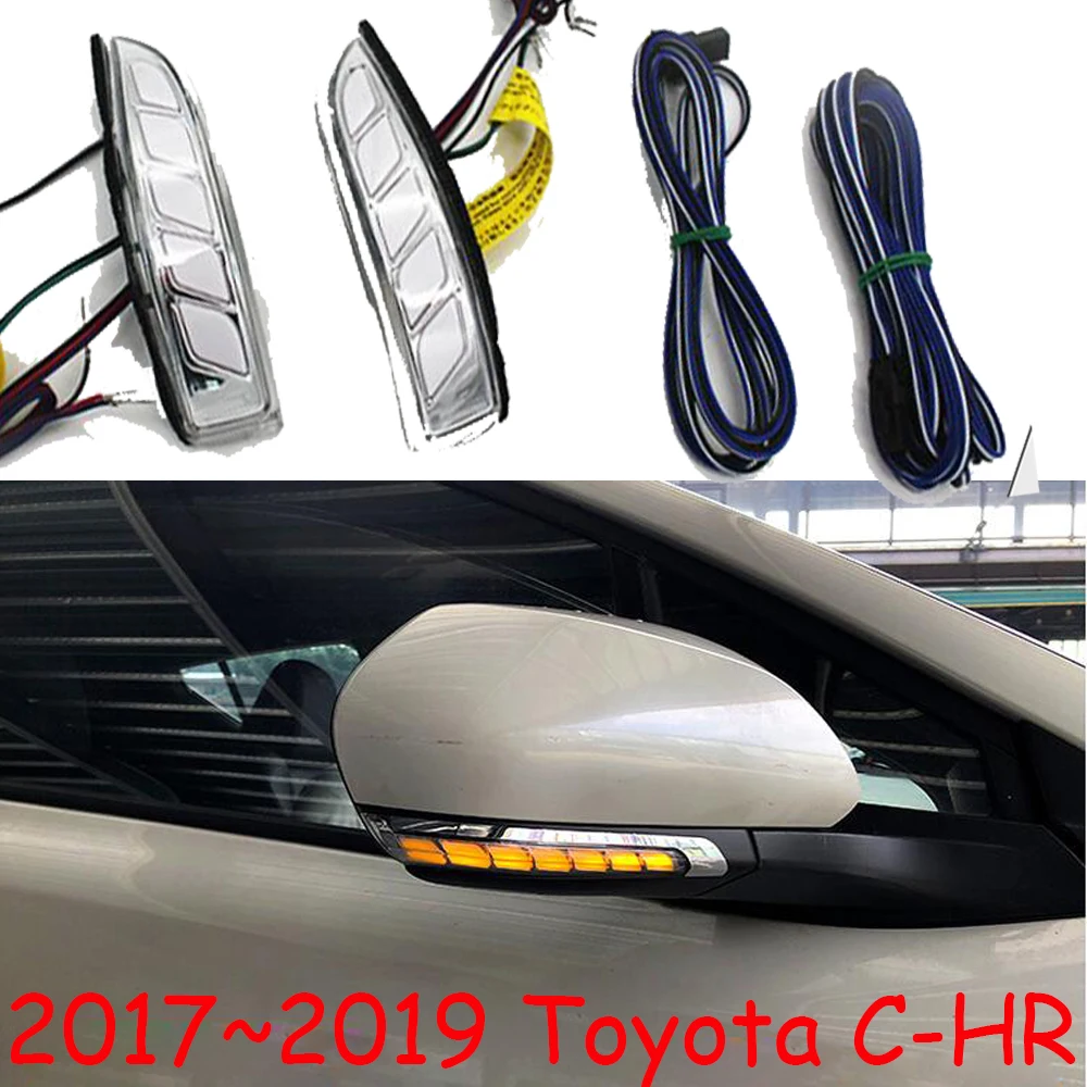 

dynamic Car styling for CHR mirror light 2017 2018 2019y,C HR bumper lamp C-HR LED DRL 2018~2019 Camry daytime light