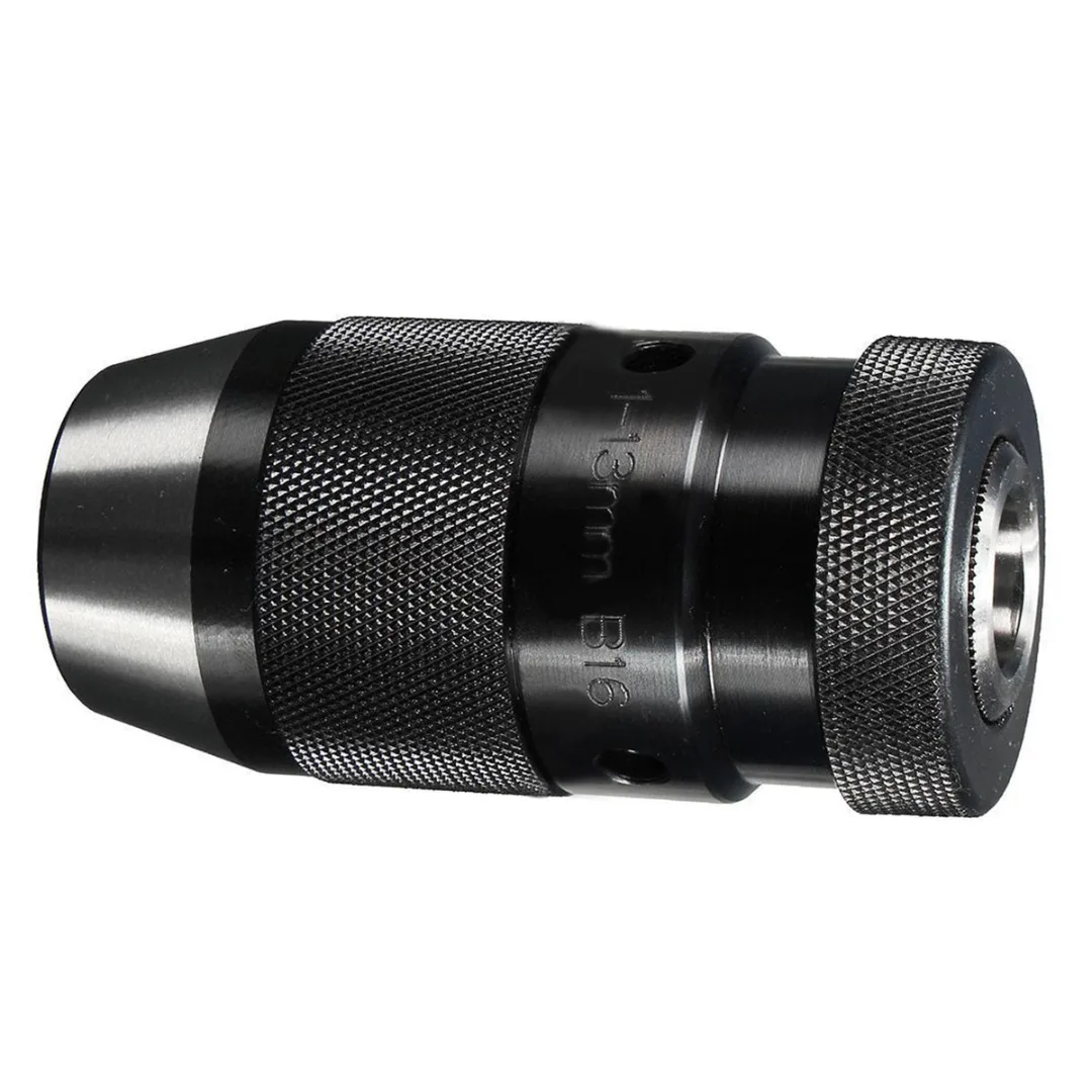 DWZ B16 1-13mm Keyless Lathe Drill Chuck Self Tighten Light Duty Taper 1/32"- 1/2"