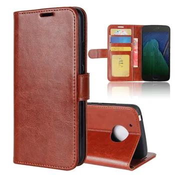 

Brand gligle protective case cover for Motorola Moto G5 case PU leather wallet case shell