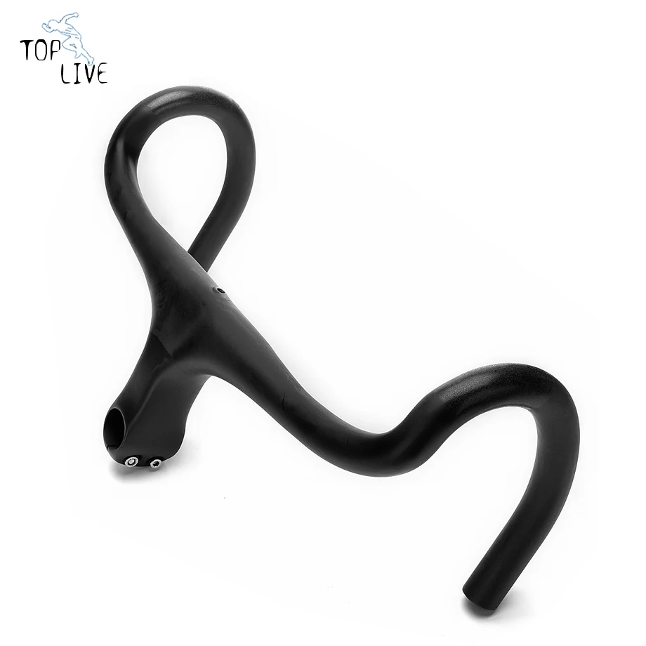 2015 Super Light Full Carbon Fiber Road Bike Bend Bar Wind Bending The