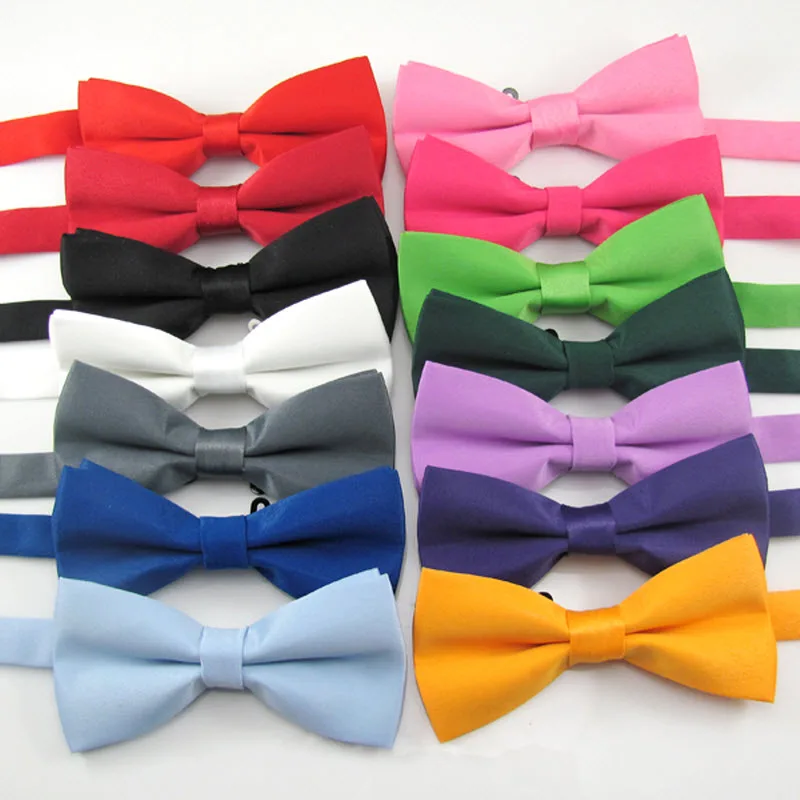 Мужские не блестящие Bowties Мэтт обычный смокинг общепартийный Галстуки бабочка