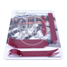 ; набор из 10 шт./компл. автомобиля Портативный диагностический инструмент Пластик автомобильное радио, дверной зажим, Панель Даш Аудио Удаление инструмент ремонт