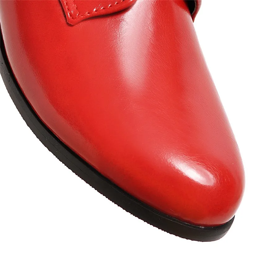 Обувь на шнуровке женские туфли-оксфорды лоферы на плоской подошве, женская повседневная обувь на плоской подошве высокое качество, большие размеры 34-40, 41, 42, 43, 44, 45, 46, 47, 48