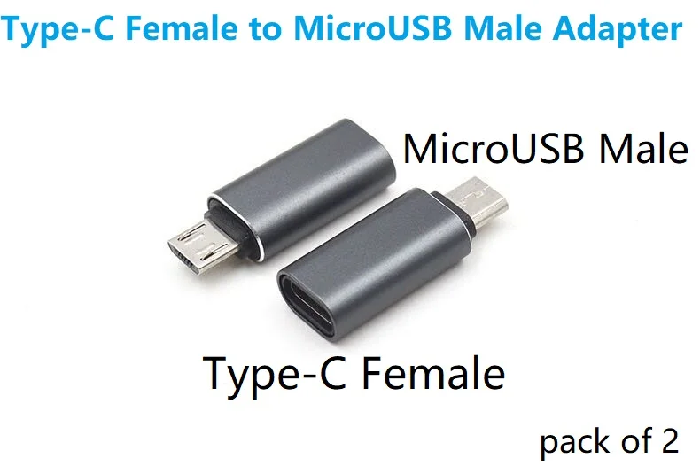 Адаптер Type C Female to MicroUSB Male Covert USB для Huawei Xiaomi Samsung Charge Data|Переходники и адаптеры| |