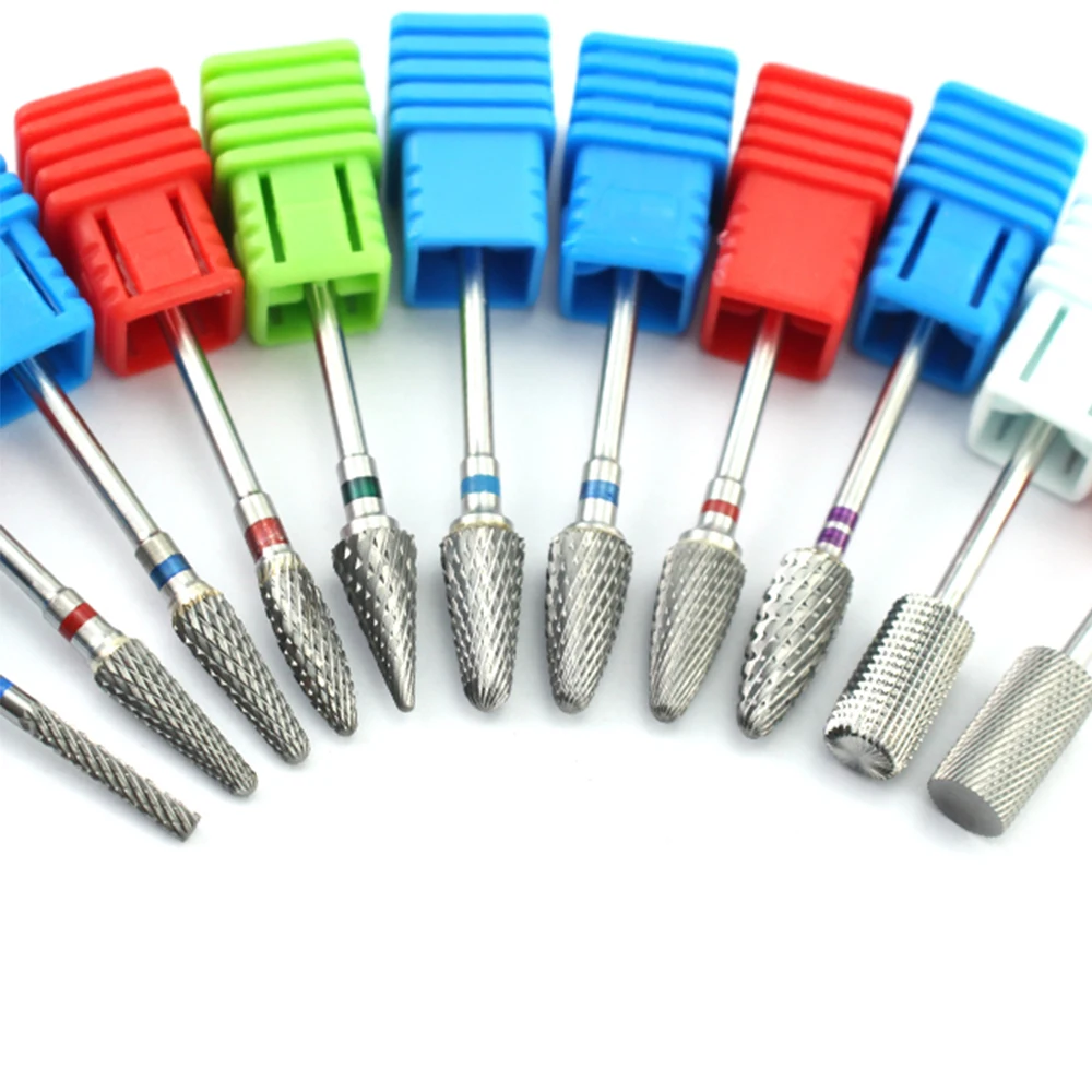 

16 Type Carbide Nail Drill Electric Router Bits For Manicure Machine Milling Cutter Cuticle Clean Pedicure Nail Tools Accessory