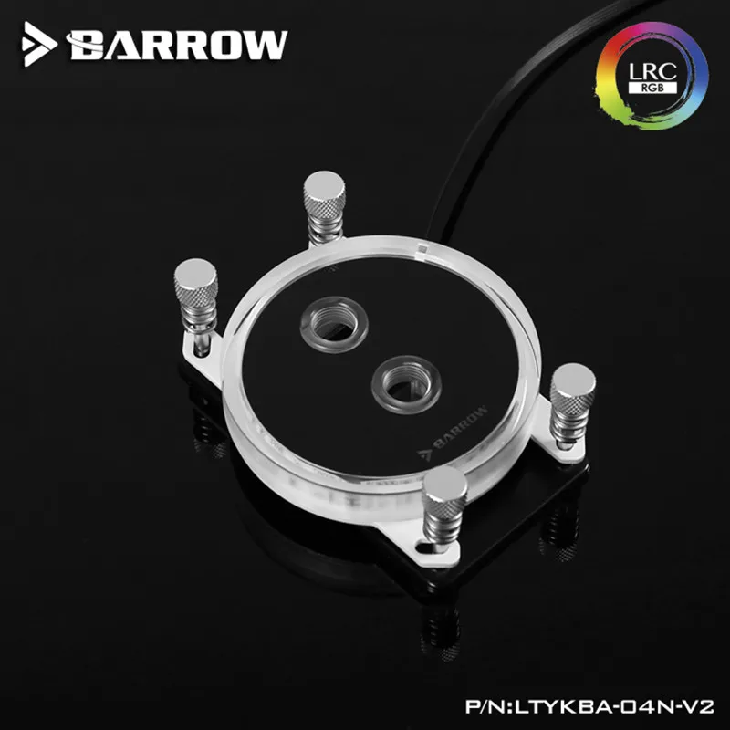 Водяной блок Barrow CPU поддерживает гнездо Intel LGA 1150 1151 1155 1156/AM3 AM4 / 2011 X99 X299 Coper