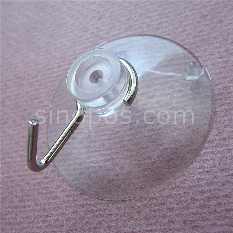 Clear Suction Cups Window Glass Hooks Bathroom Kitchen Strong Towel Hanger 