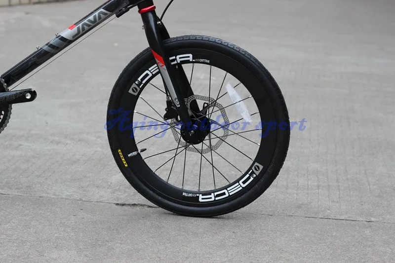 JAVA LIMIITED CL 2" мини-велосипед 18 скоростей, дисковый тормоз, Uniex, высокое качество, городской 406, мини-велосипед, гидравлические тормоза, черный цвет