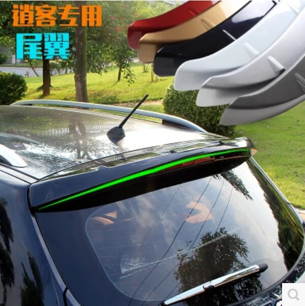 PAINT SPOILERS ABS CAR REAR WING TRUNK LIP SPOILER FOR NISSAN QASHQAI