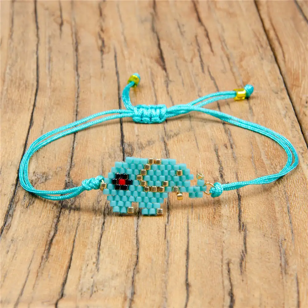 Go2boho 2020 Миюки браслет женский слон Pulseras Mujer Moda 2019 подарок ювелирные изделия дети