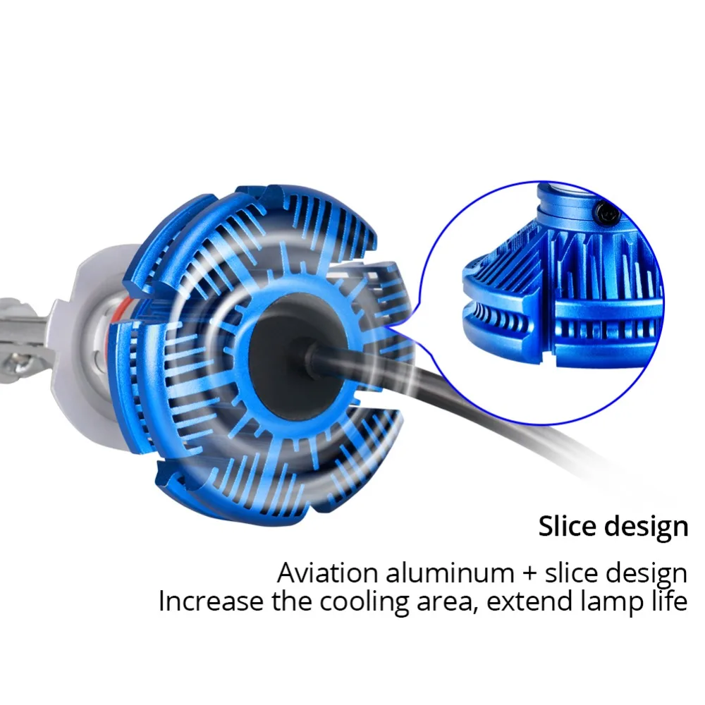 H4 светодиодный фар лампа светодиодный ампулы H4 H7 H11 9005 9006 12000LM 50 W 24 V 12 V 6500 K bombillas светодиодный машине авто для фар головного света и противотуманных фар с возможностью креативного