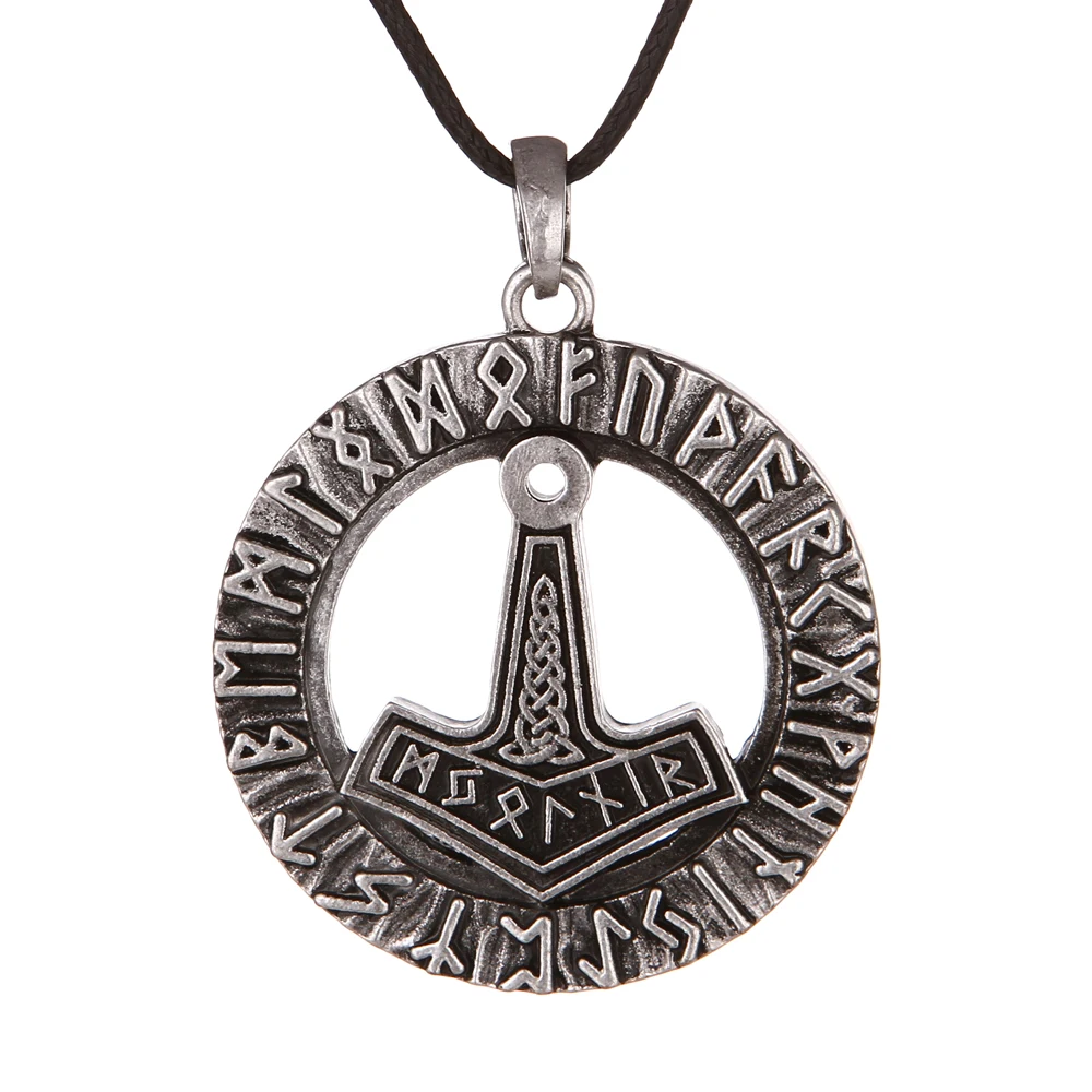 Mjolnir Thor's hammer viking rune