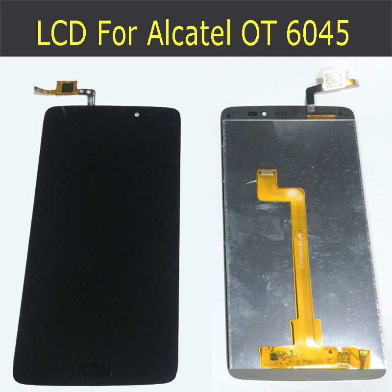 

Tested New  5.5" LCD Display Digitizer For Alcatel One Touch Idol 3 6045 OT6045 lcd Touch Screen Assemblely Black