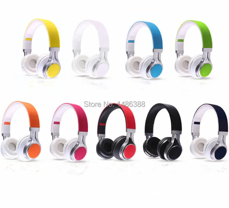  3.5mm Wired Headphones Earphone Earbud Stereo Foldable Headset with Microphone for iPhone Samsung HTC Xiaomi Noise Cancel 