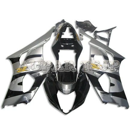 Sportbike серебряные красные наклейки рамы кузова для Suzuki GSXR1000 K3 2003 2004 кузов комплект АБС-пластик Cowling велосипед панель