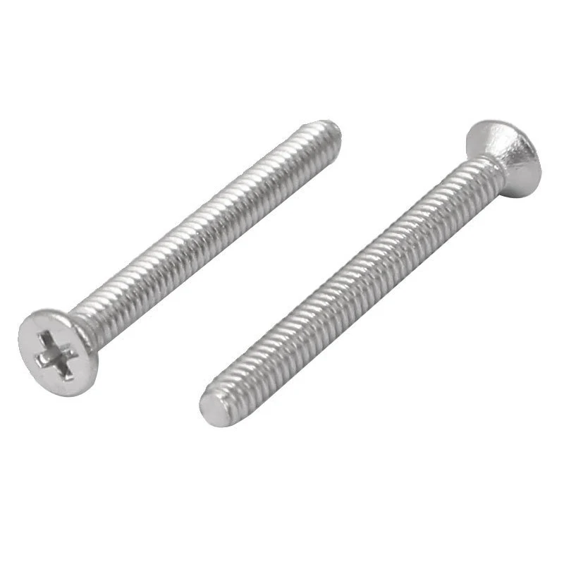 30 Pcs M3x30mm 316 Stainless Steel Countersunk Phillips Machine Screws