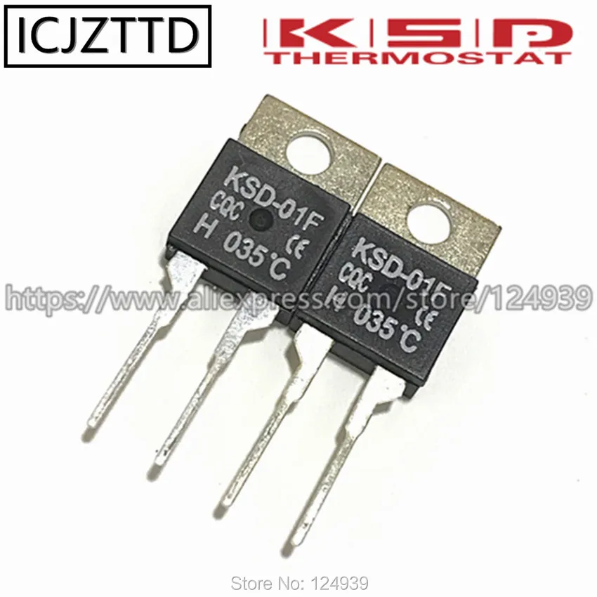 

0℃ 5℃ 10℃ 15℃ 20 25 30DegC NC Normally Closed NO Normally Open 1.5A Thermal Switch Temperature Sensor Thermostat KSD-01F JUC-31F