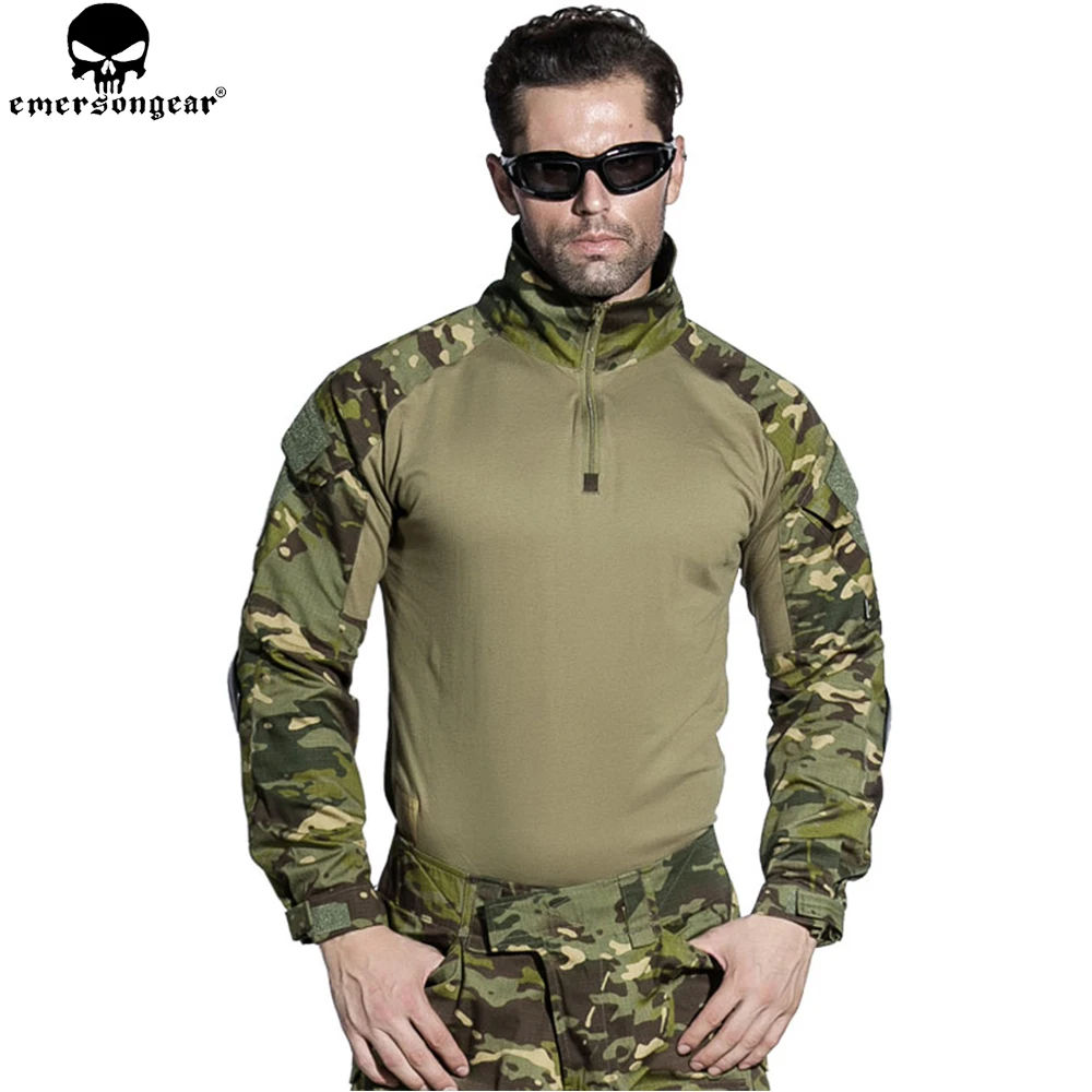 EMERSONGEAR Gen 2 BDU Airsoft боевая униформа обучение Костюмы Тактический рубашка брюки для