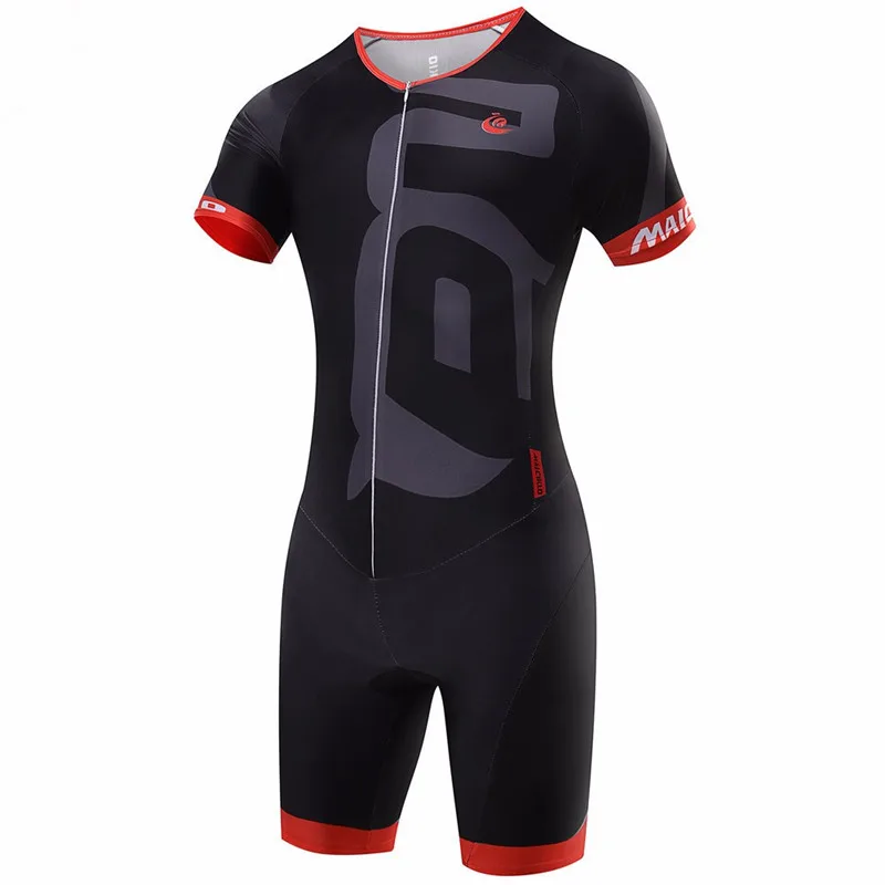

Malciklo 2019 Pro Team Triathlon Skinsuit Men's Cycling Jersey Jumpsuit Maillot Cycling Clothing Ropa ciclismo Thin Pad