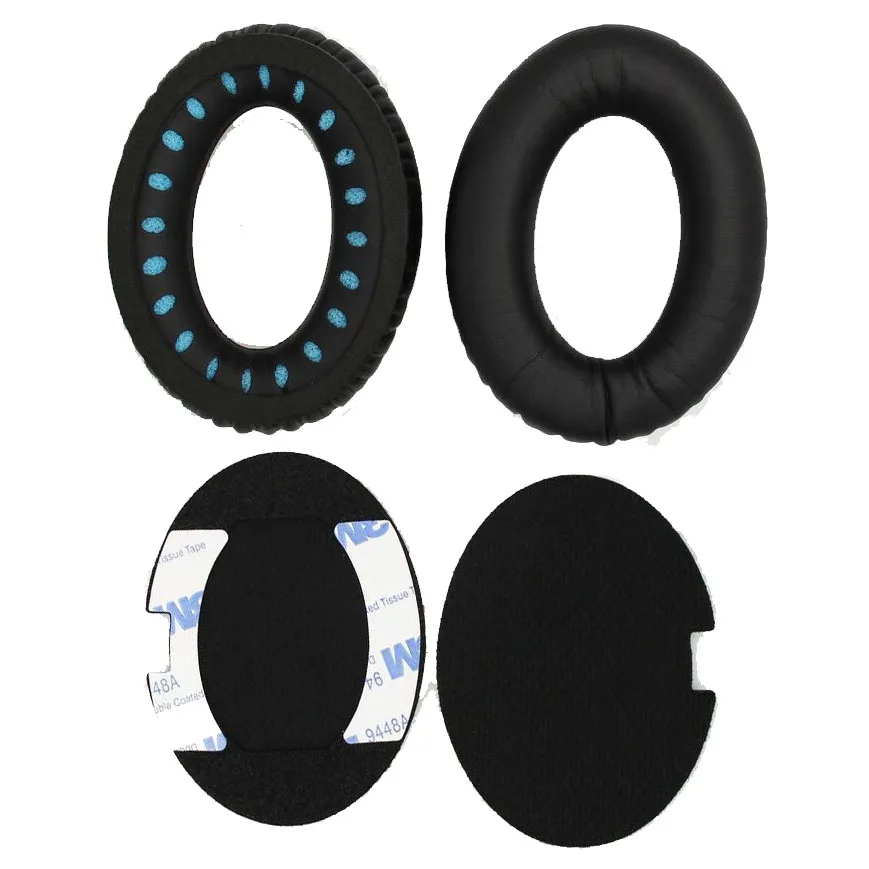 

2pcs/pair Soft Headphone Case Memory Foam Leather Ear pads For BOSE QC2 QC15 AE2 AE2i 2w QuietComfort Headphones Sponge Covers