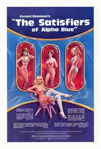 

SATISFIERS OF ALPHA BLUE Movie SILK POSTER Decorative Wall painting 24x36inch