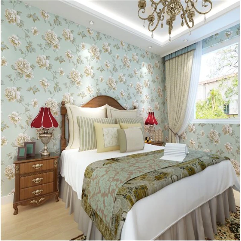 beibehang European wallpaper water washing thick three