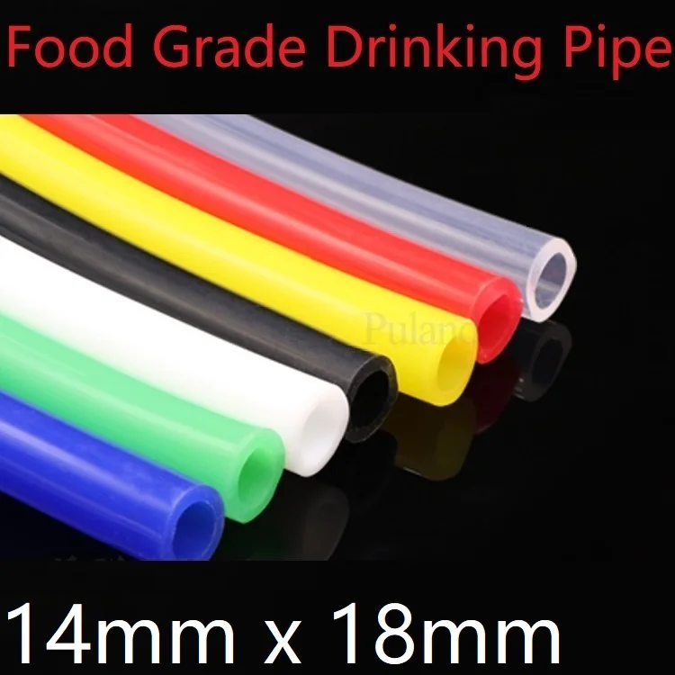 sourcingmap Silicone Tube 5mm ID X 8mm OD 32.8 Feet Flexible Silicone Rubber Tubing Water Air Hose Pipe Translucent for Pump Transfer