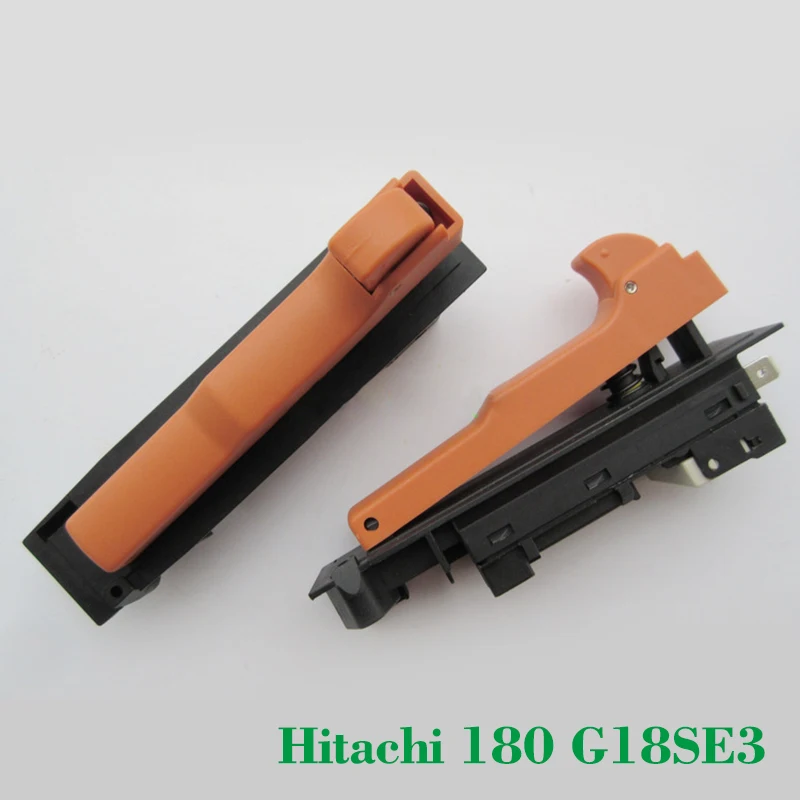 free shipping 1 pair original carbon brushes for hitachi ph65a c10fcb cc14sf electric motors power tool accessories Free Shipping! Replacement Electric hammer Drill / Angle grinder Switch for Hitachi 180 G18SE3,  Power Tool Accessories