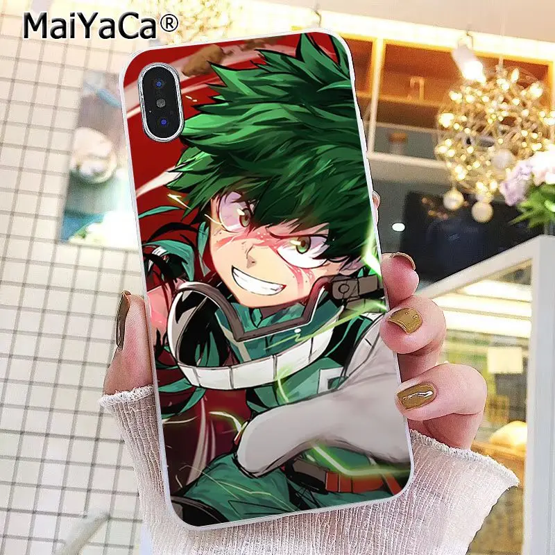 MaiYaCa аниме мой герой Academy deku bakugou Boku no Hero Academy чехол для телефона для iphone 11 Pro 8 7 6 6S Plus X XS MAX 5 5S SE XR - Цвет: A11