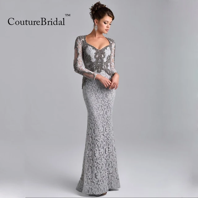 Grey Evening Dresses