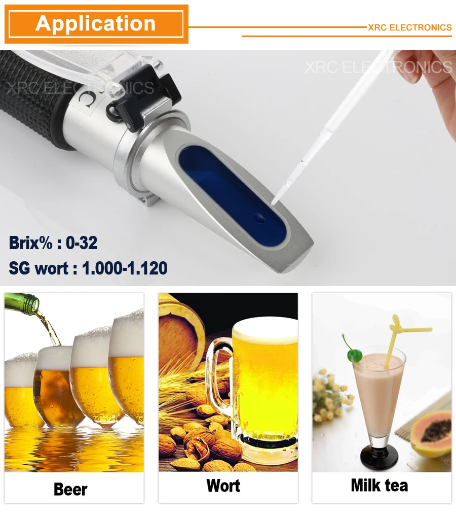 Beer Refractometer RZ120 detail 1