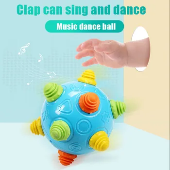 

Children's Puzzle Music Vibration Luminous Jumping Ball Toy