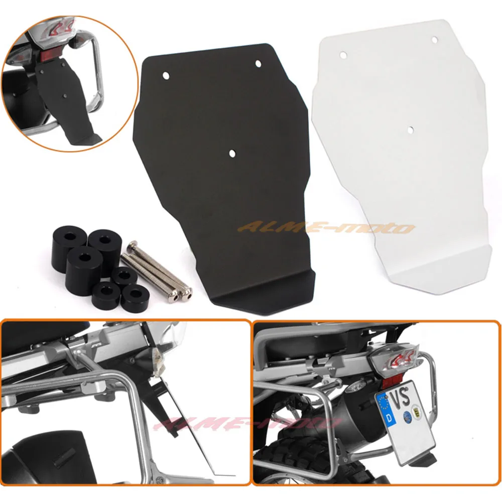 

Motorcycle Aluminium Number Plate Splash Guard License Plate Holder For BMW R1200GS LC 2013-2016, R1200GS Adventure LC 2014-2016