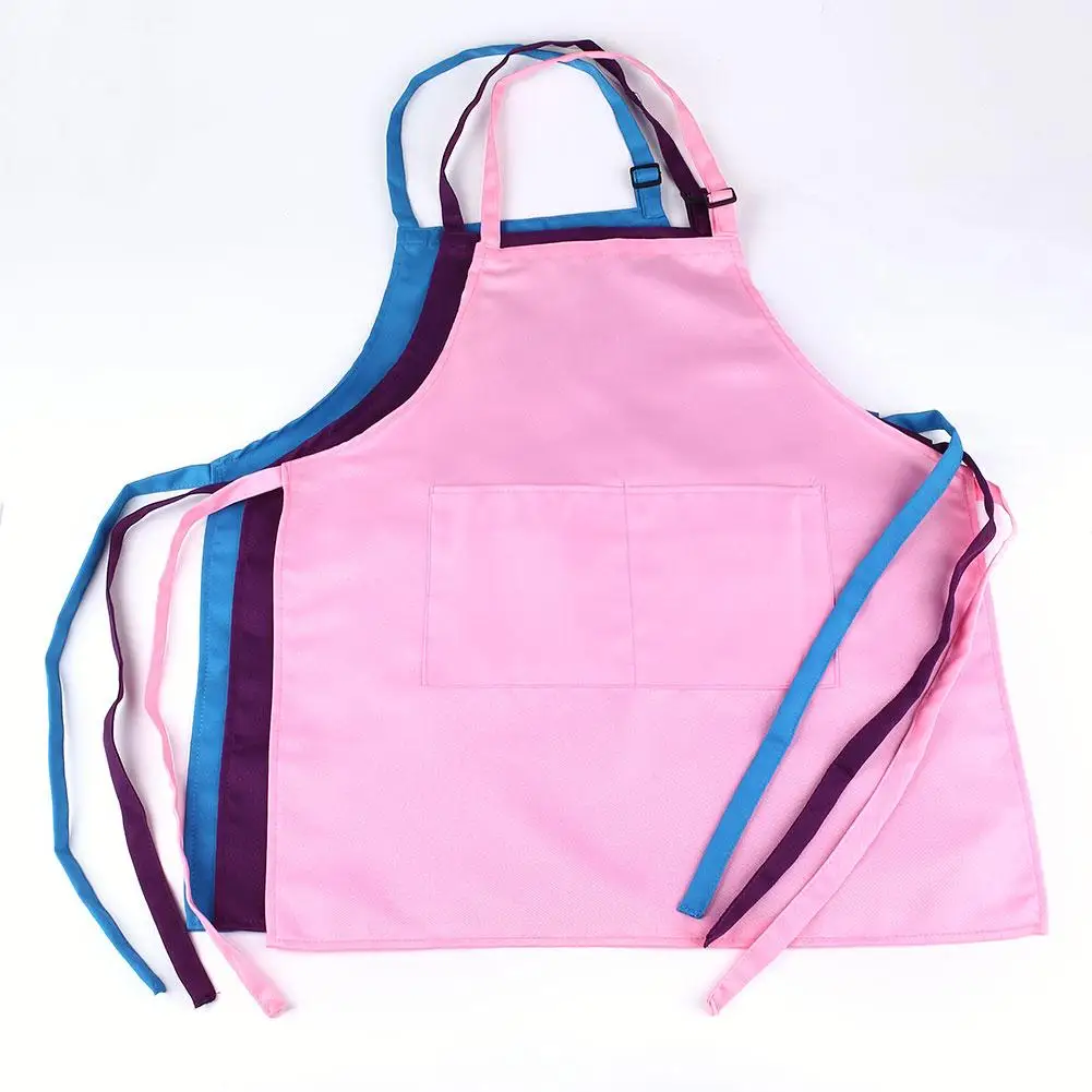 

Cute Children Kids Plain Apron Kitchen Cooking Baking Painting Cooking Bib
