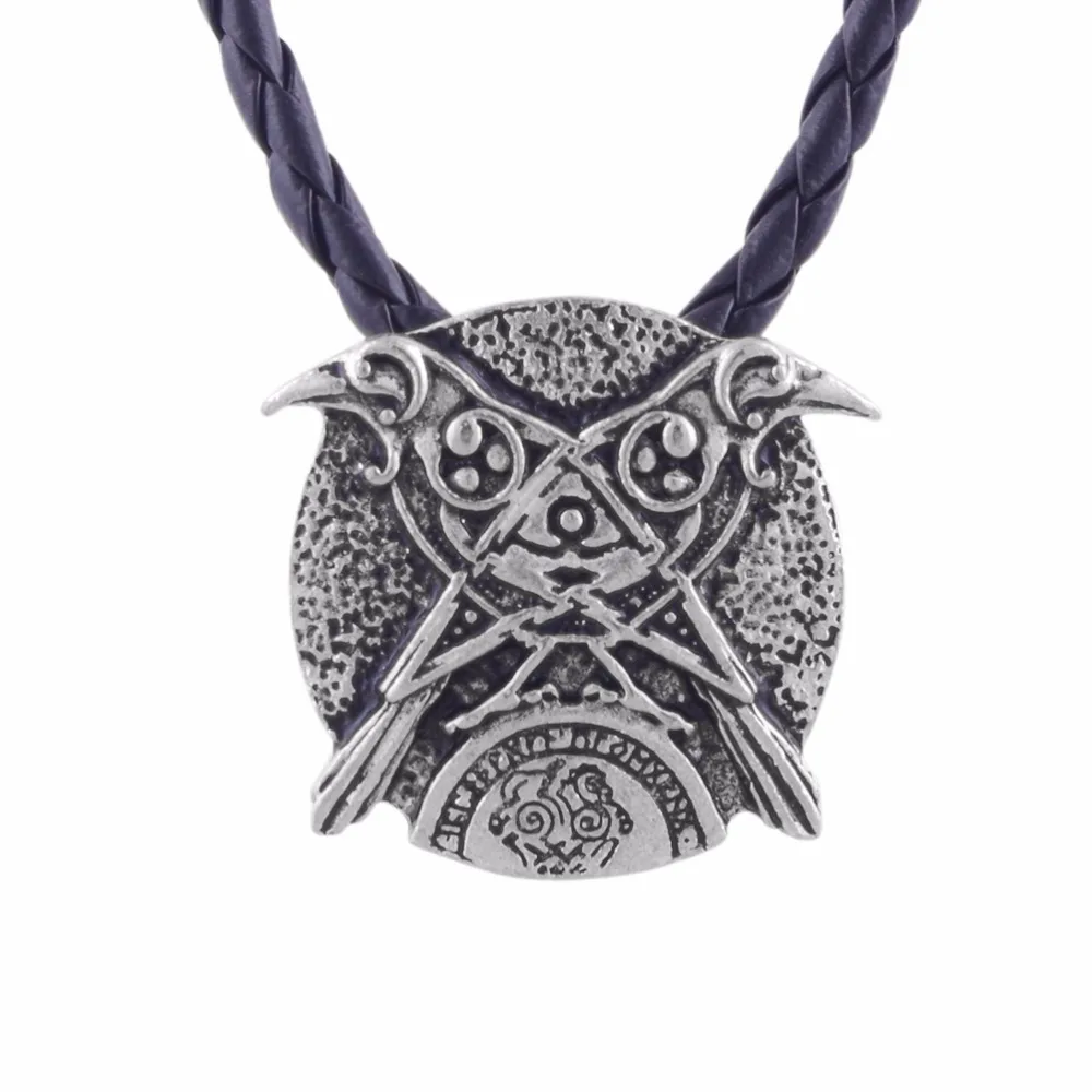 1 шт бусы с рунами викингов для бороды или волос ювелирные изделия для изготовления бусины в античном стиле металлические подвески для браслетов для DIY кулон ожерелье