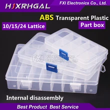 10/15/24 Grids Tools Packaging Box Portable Practical Electronic Components Storage box / Part box / Tool box / free shipping