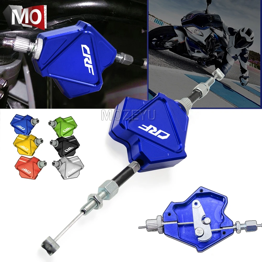 

Motorcycle CNC Aluminum Stunt Clutch Lever Easy Pull Cable System For HONDA CRF 150 230 250 450 1000 R RX X F L M RALLY L