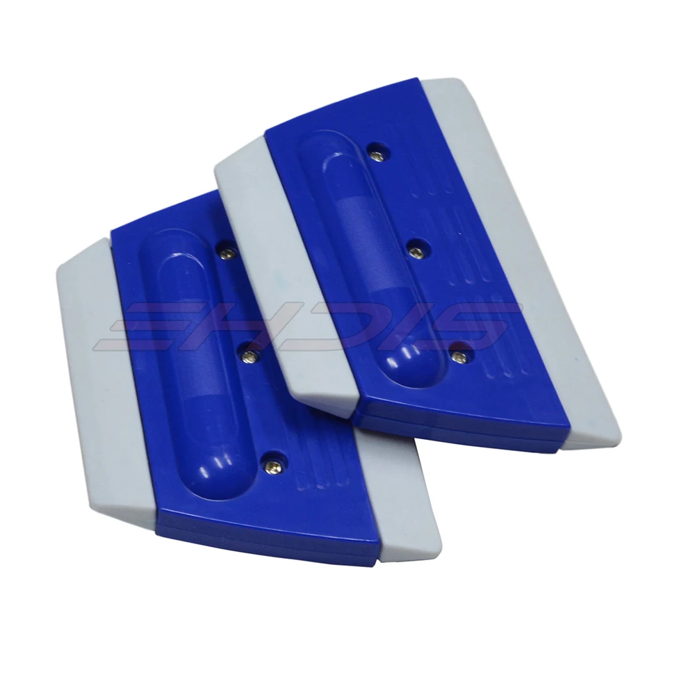 EHDIS 2Pcs Double Side Rubber Squeegee Car Vinyl Film Wrap Tool Wall