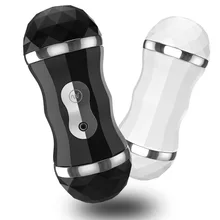 Silicone Oral Vagina Real Pussy Vibrator Sex Toys for Men Voice Aircraft Cup Masturbation Male Blowjob Pussy Sucking Sex Machine hismith vibrating masturbation cup add on sex machine anal vaginal oral masturbation cup sex product silicone pussy love machine