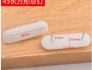 

Furniture accessories Fasteners plastic nylon moistureproof anti slippery cabinet 48mm