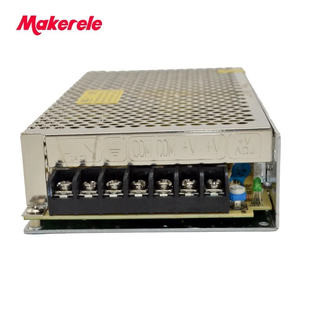 metal case low price single output type S-120-27 120W 27V 4.5A Single Output Switching power supply for LED Strip light AC-DC |