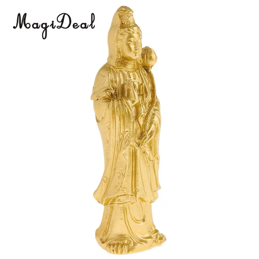 Avalokiteshvara Buddha Statue Tibetan Ornaments Crafts Home Decoration Buddhist Supplies Bless Safe Good Luck Protection