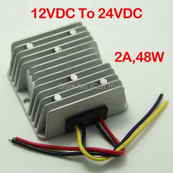 12V to 24V DC Converter for cars, 12V 24V voltage converter, 12VDC step