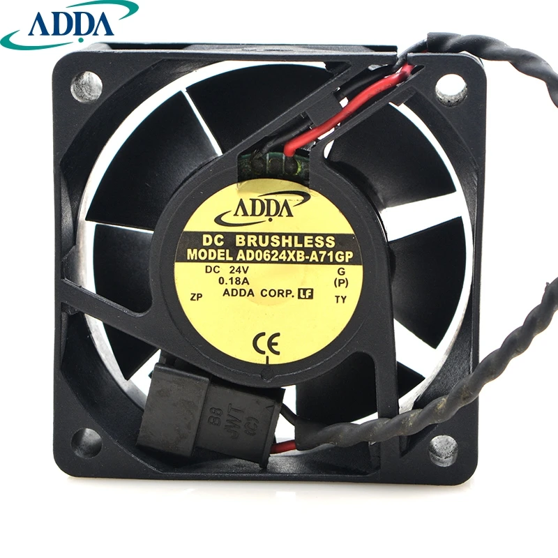 1pcs  AD0624XB-A71GP 6025 24V 0.18A inverter server cooling fan