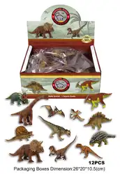 RCtown Ассорти динозавр игрушки Фигурки высокодетализированные динозавры игрушки-12 штук