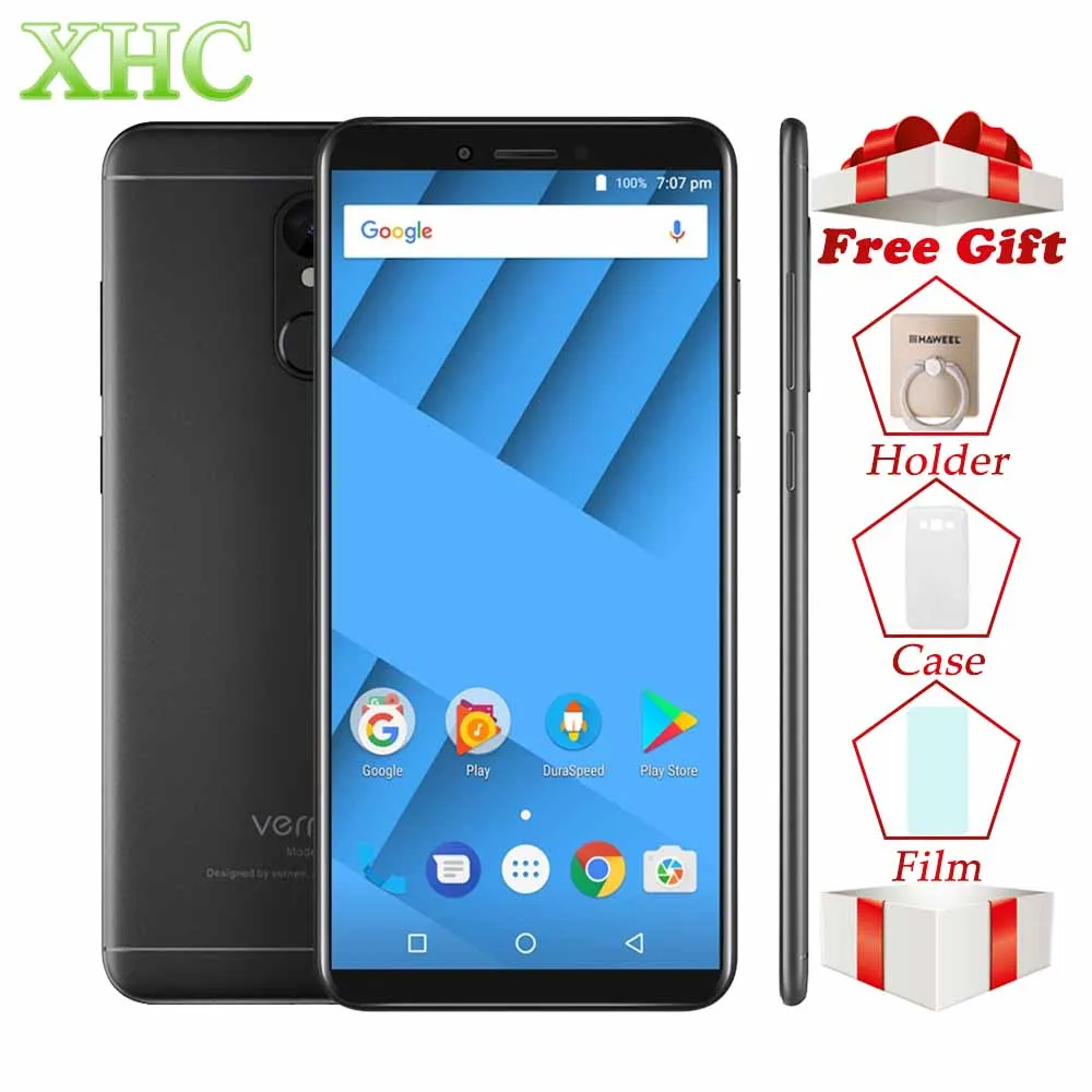 Vernee M6 4G B 6 мобильный телефон 5 7 &quot18:9 полный Экран 16MP 8MP Восьмиядерный LTE 1440x720