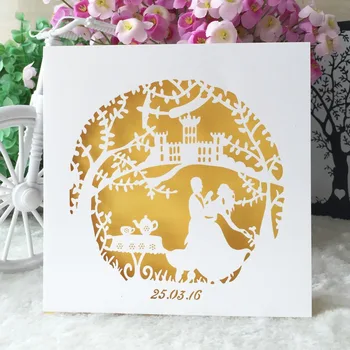 100pcs Vintage Wedding Invitation Cards Laser Cut Romantic Party Marriage Invitations Greeting Card Kits Event & Party Supplies 100pcs Vintage Wedding Invitation Cards Laser Cut Romantic Party Marriage Invitations Greeting Card Kits Event & Party Supplies