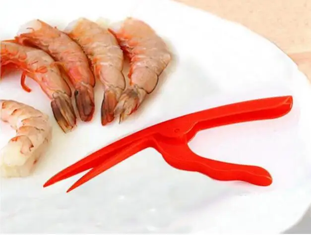 

1PC Shell Remover Practical Plier Lobster Tool Shrimp Peeler Prawn Cutter Creative Seafood Practical Prawn Remover OK 0468