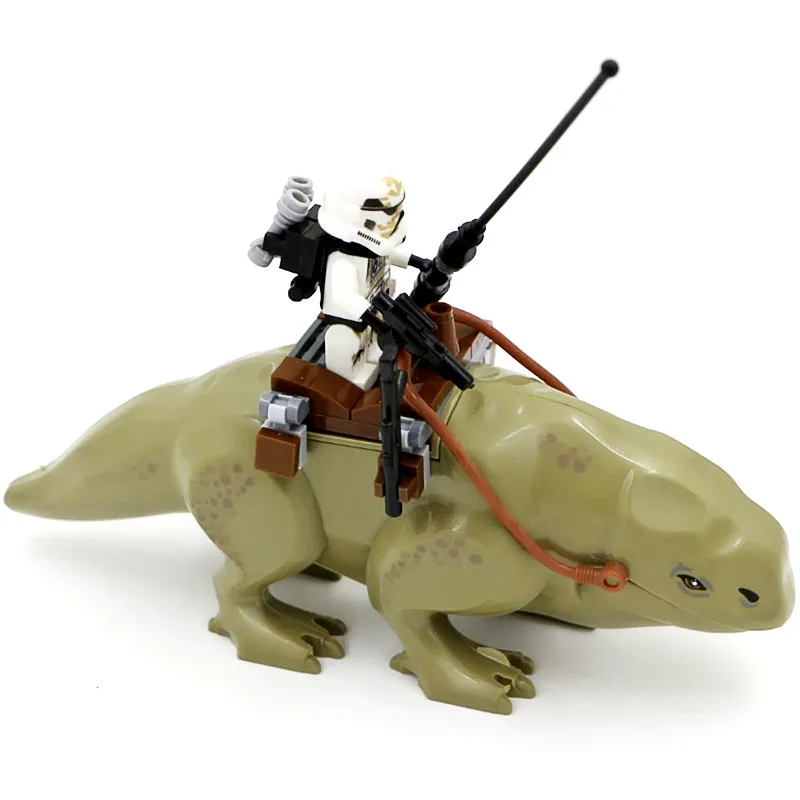 font b LEPIN b font Star Wars 7 Dewback Desert Storm Soldiers Troopers Minifigures Building